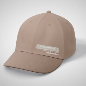 Sun-kissed, not airbrushed - cap